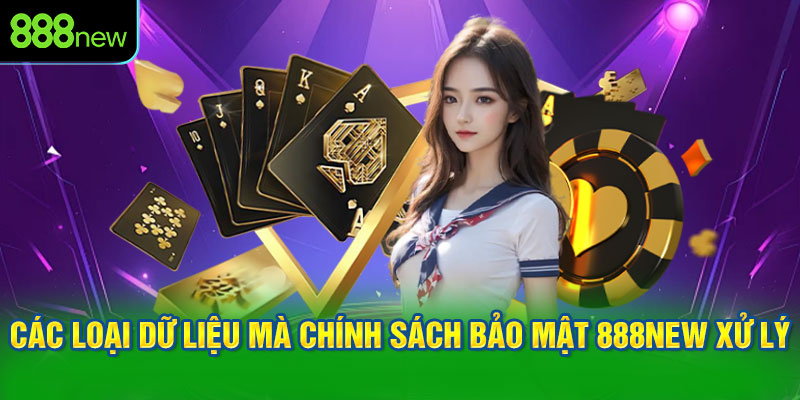 Các loại dữ liệu mà chính sách bảo mật của 888NEW xử lý